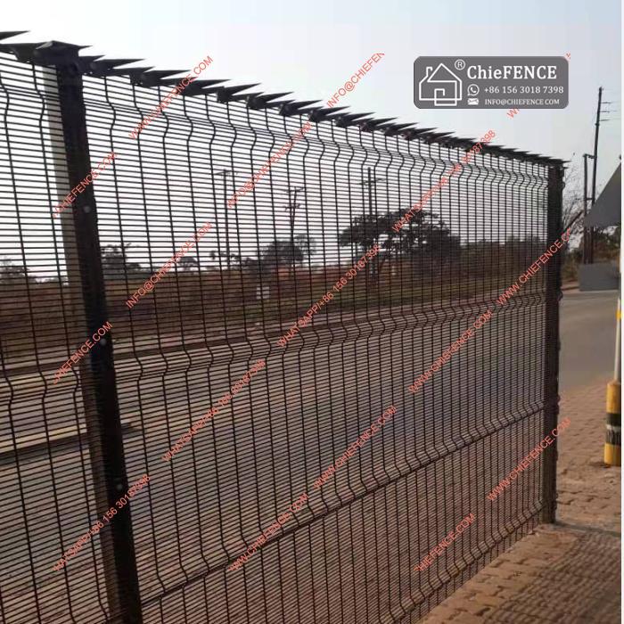 Clear view fencing,clearvu fencing,358 fencing,anti climb fencing,high security fencing 05