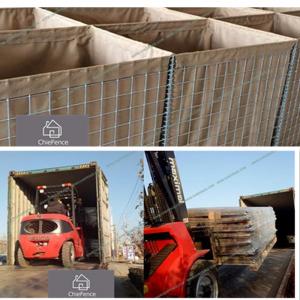 Hesco barrier flood barriers. Hesco barrier flood barriers.